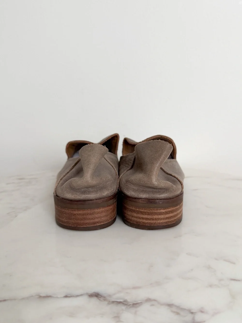 Lucky Brand Cahill Soft Structure Leather Slip On Loafer Flats Size 8 - Picture 7 of 11